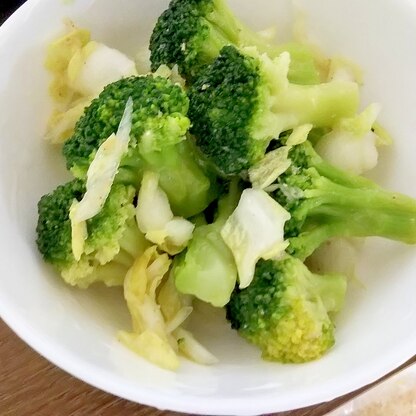 レンジで簡単作りおき！ブロッコリー白菜の中華サラダ